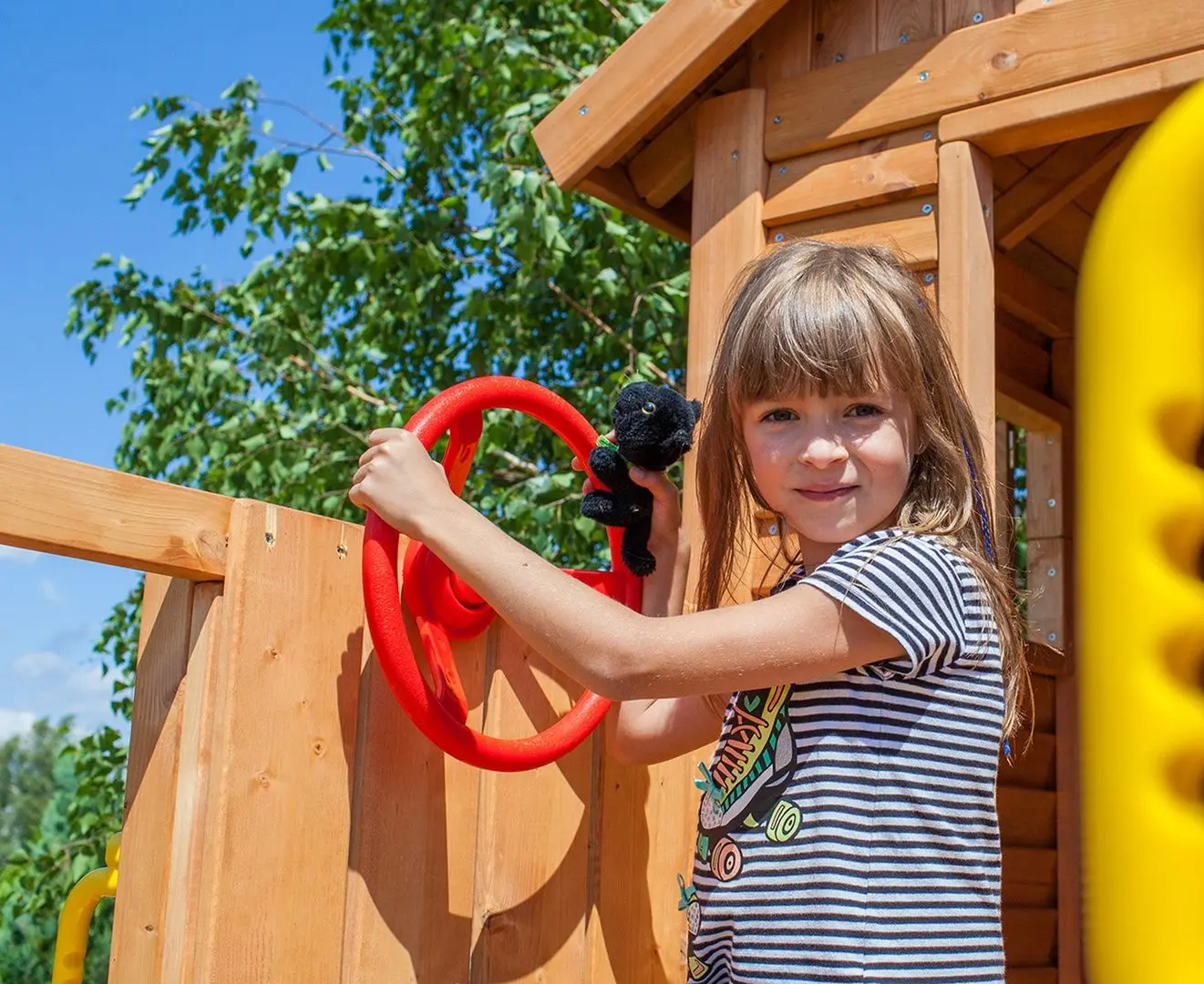 Complex de joaca Fungoo Paradise Move (Wood Teak)