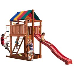 Complex de joaca Fungoo Paradise (Wood Teak)