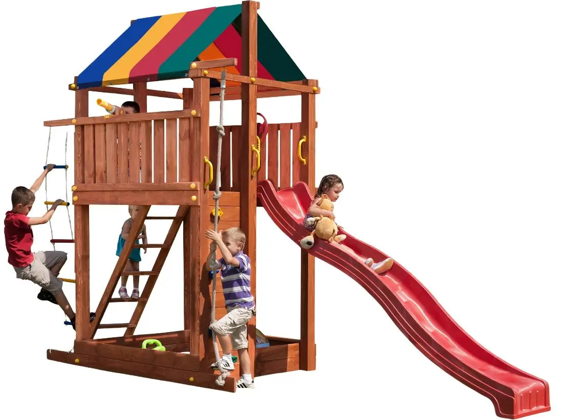 Complex de joaca Fungoo Paradise (Wood Teak)