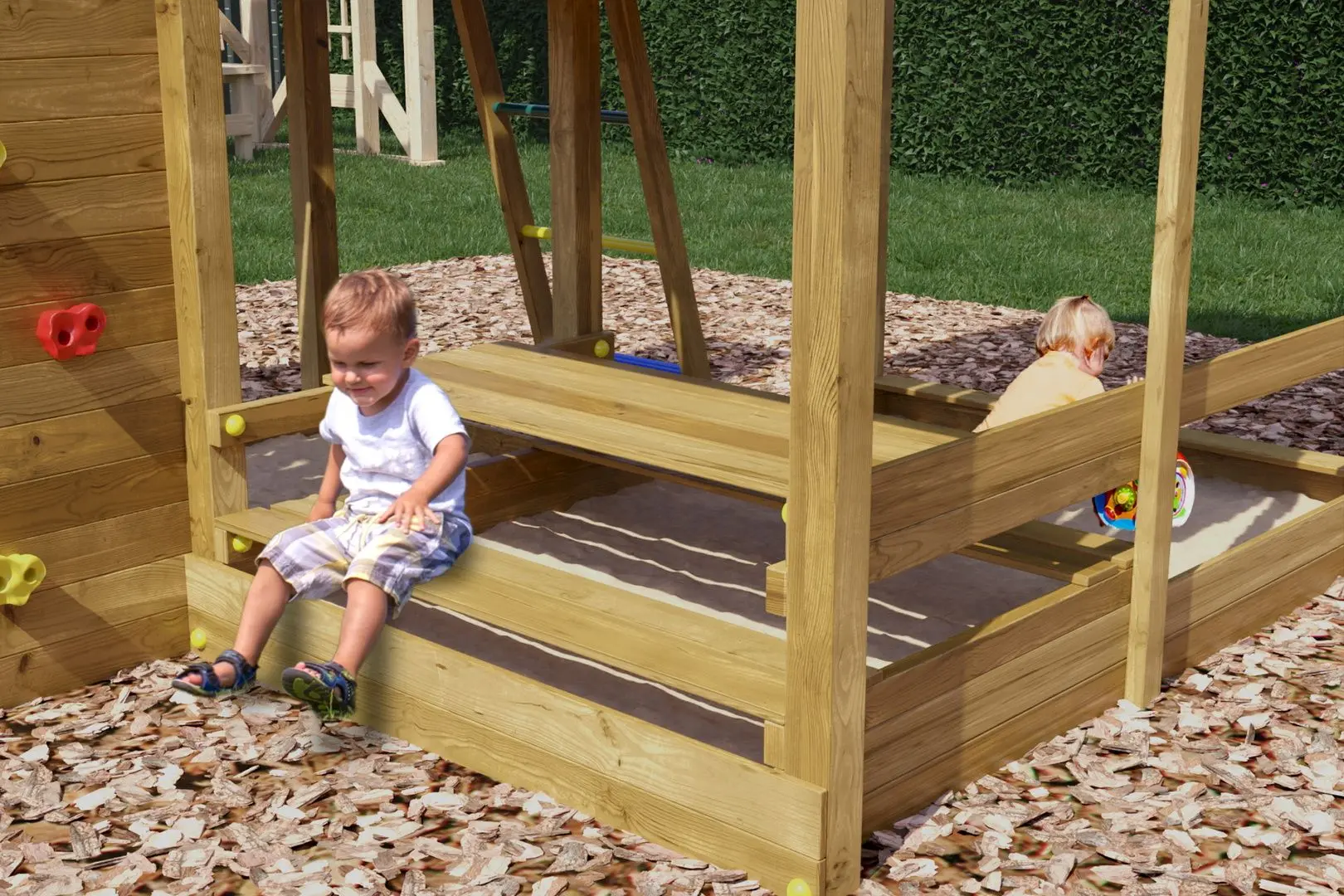 Complex de joaca Fungoo Pluto (Wood KDI)