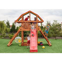 Complex de joaca Fungoo Rocket (Wood Teak) Thumb