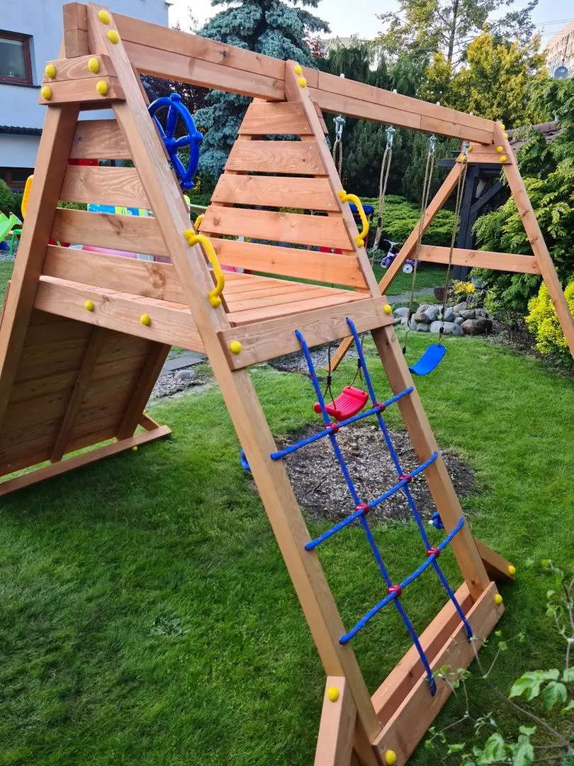 Complex de joaca Fungoo Spider King (Wood Teak)