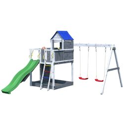 Complex de joaca Fungoo Treehouse (Grey/White)