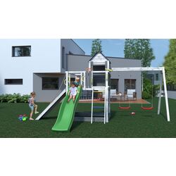 Complex de joaca Fungoo Treehouse (Grey/White) Thumb