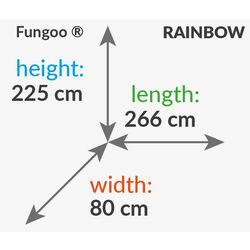 Modul podulet Fungoo Rainbow (Wood Teak) Thumb