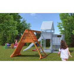 Modul escalada Fungoo Spider Double Red (Wood Teak) Thumb