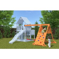 Modul escalada Fungoo Spider Double Red (Wood Teak) Thumb