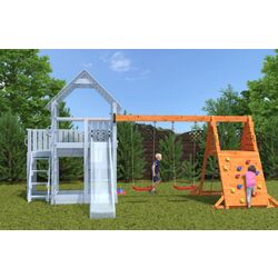 Modul escalada Fungoo Spider Double Red (Wood Teak) Thumb