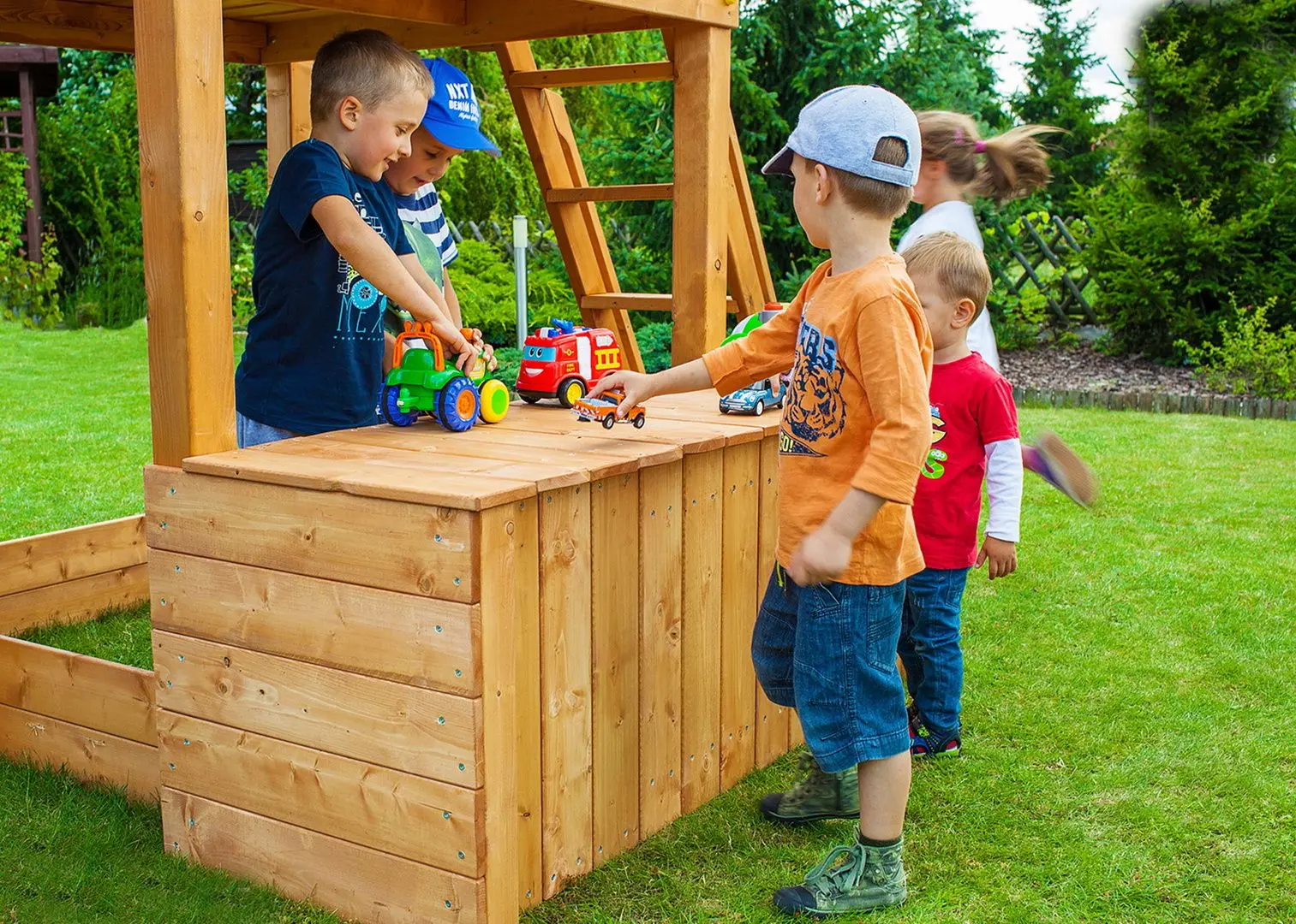 Modul cutie pentru jucarii Fungoo Toybox (Wood)