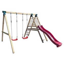 Complex de joaca 4IQ Hektor PLA000041 (Brown/Red)