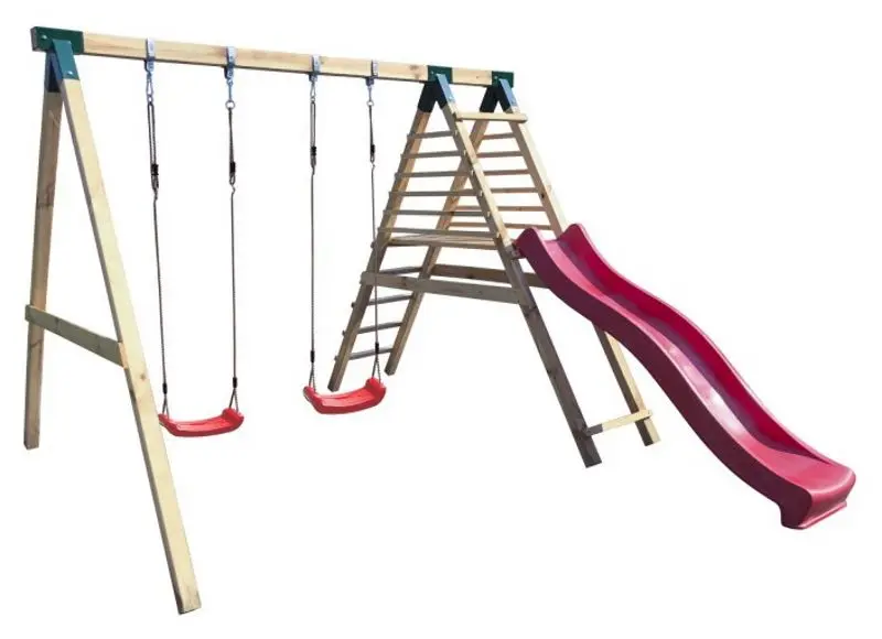 Complex de joaca 4IQ Hektor PLA000041 (Brown/Red)