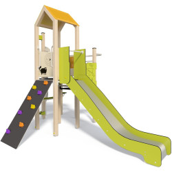 Complex de joaca InterAtletika LK106 (Green/Natural) Thumb