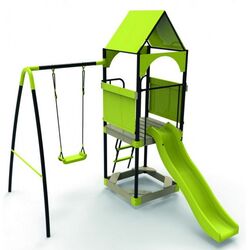 Complex de joaca 4iQ Kajtek Z001190 (Green)