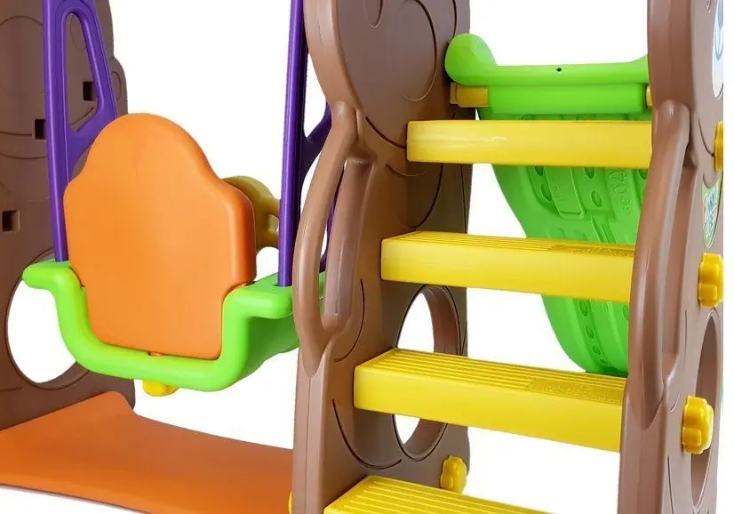 Complex de joaca LeanToys Bear (Brown/Green)