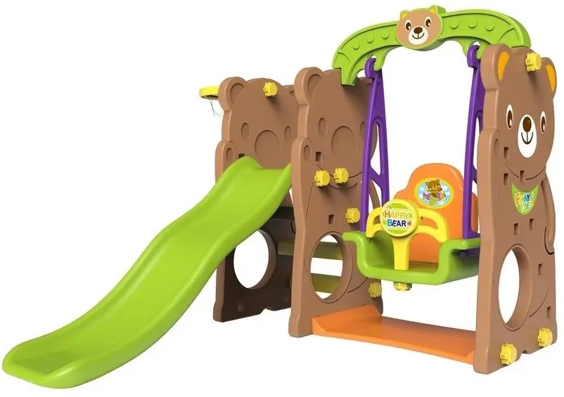 Complex de joaca LeanToys Bear (Brown/Green)