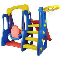 Complex de joaca LeanToys Slide Swing Lion (Multicolor) Thumb