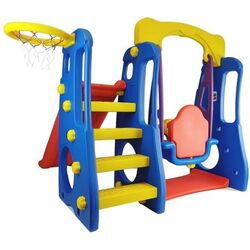 Complex de joaca LeanToys Slide Swing Lion (Multicolor) Thumb