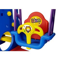 Complex de joaca LeanToys Slide Swing Lion (Multicolor) Thumb