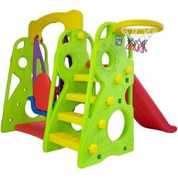 Complex de joaca LeanToys Slide Swing Sunny (Multicolor) Thumb