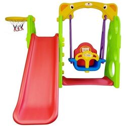 Complex de joaca LeanToys Slide Swing Sunny (Multicolor) Thumb