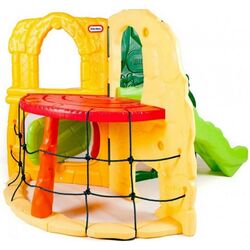 Complex de joacă pentru copii Little Tikes Jungle (Red/Yellow/Green)