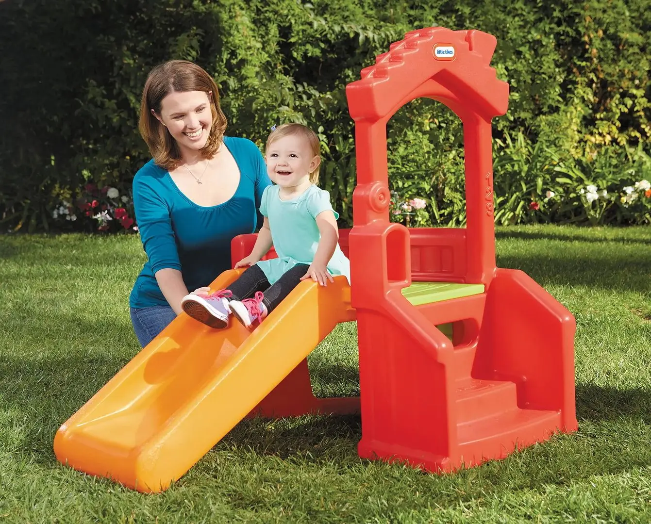 Complex de joaca Little Tikes 173080E3 (Red/Orange)