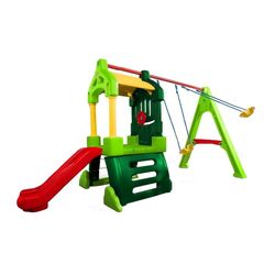 Complex de joaca Little Tikes Clubhouse 171093 (Green)