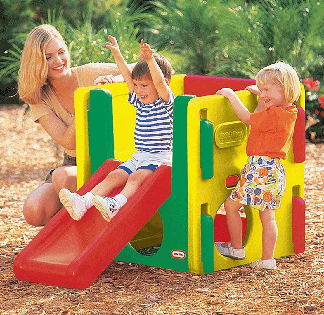 Детская горка Little Tikes Junior Activity Gym (Red/Green) - 2