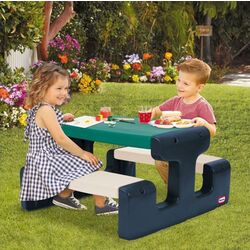 Masa de joaca picnic Little Tikes 174063E3 (Green/Black) Thumb