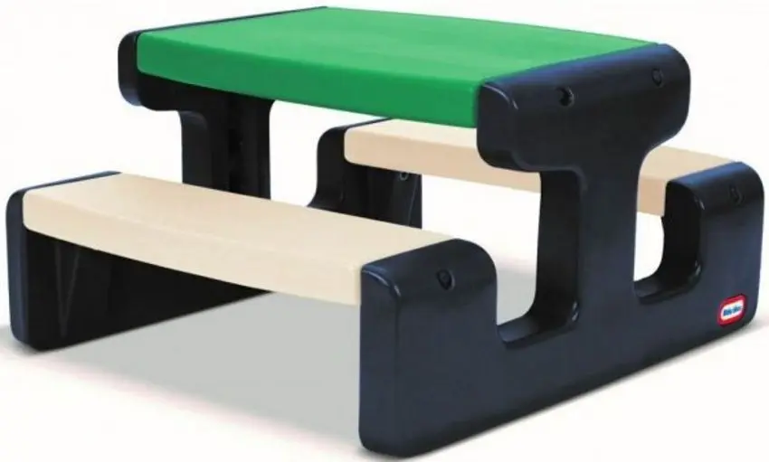 Masa de joaca picnic Little Tikes 174063E3 (Green/Black)