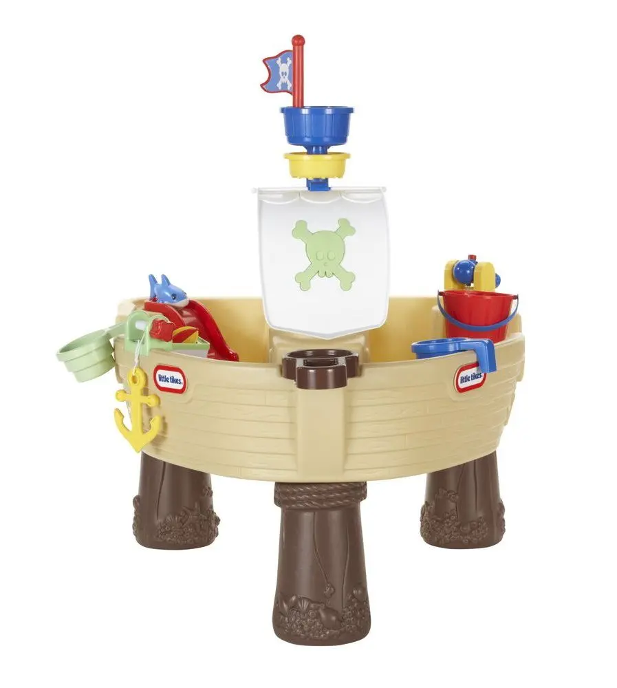 Masuta de joaca Little Tikes Anchors Away Pirate Ship 628566 (Beige/Brown) - 4