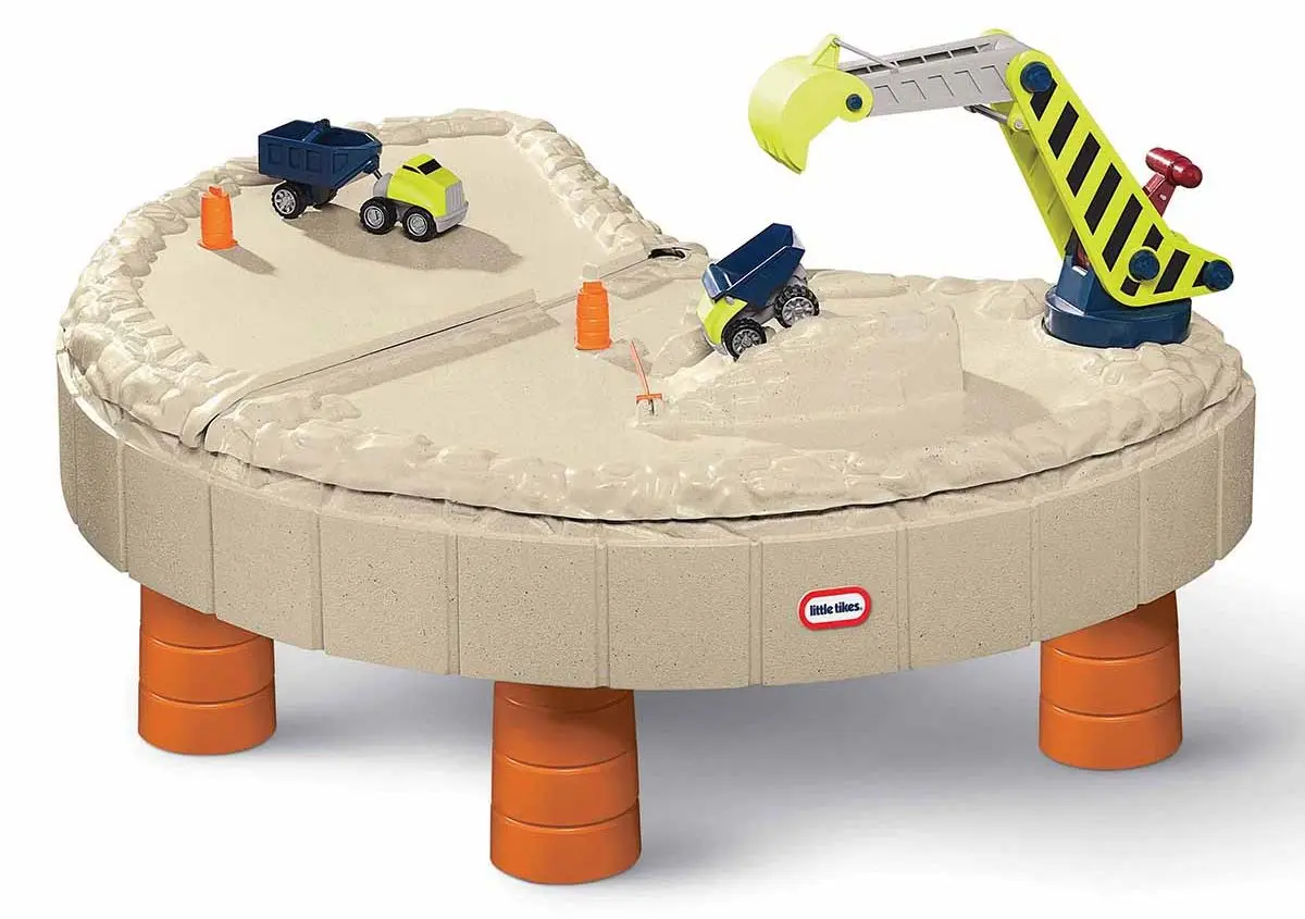 Masuta de joaca Little Tikes Builders Bay (Brown) - 2
