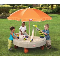 Masuta de joaca Little Tikes Builders Bay (Brown) Thumb
