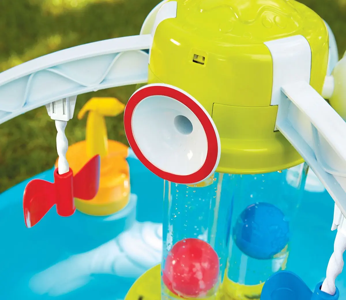 Masa pentru joc Little Tikes Fun Zone Battle Splash Water Table (Blue/Green) - 4