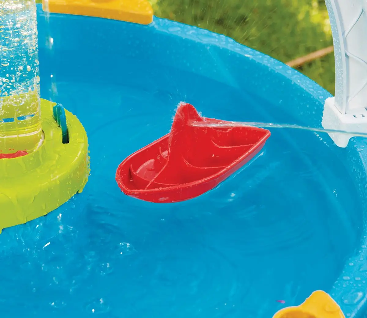 Masa pentru joc Little Tikes Fun Zone Battle Splash Water Table (Blue/Green) - 6