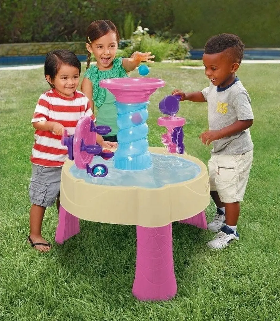 Masa de apă pentru jocuri Little Tikes Spiralin Seas Waterpark (Pink)