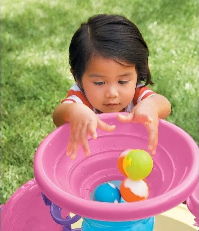 Masa de apă pentru jocuri Little Tikes Spiralin Seas Waterpark (Pink)