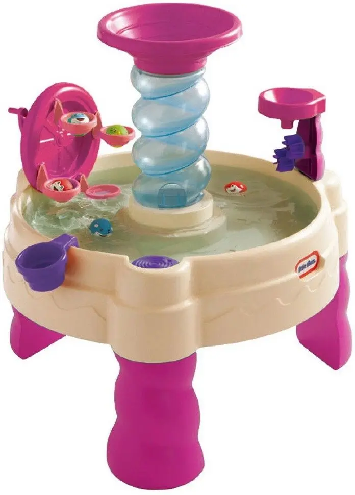 Masa de apă pentru jocuri Little Tikes Spiralin Seas Waterpark (Pink)
