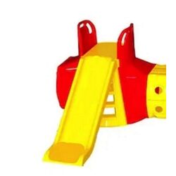 Детская горка с тоннелем MyKids 01470/2 (Yellow/Red) Thumb
