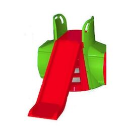 Горка с тоннелем MyKids 01470/3 (Green/Red) Thumb