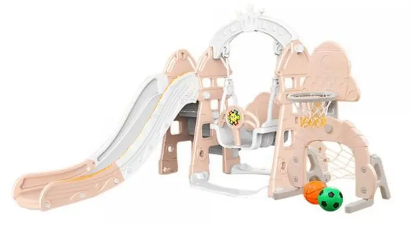 Complex de joaca MyKids L-DT05 (White/Pink)