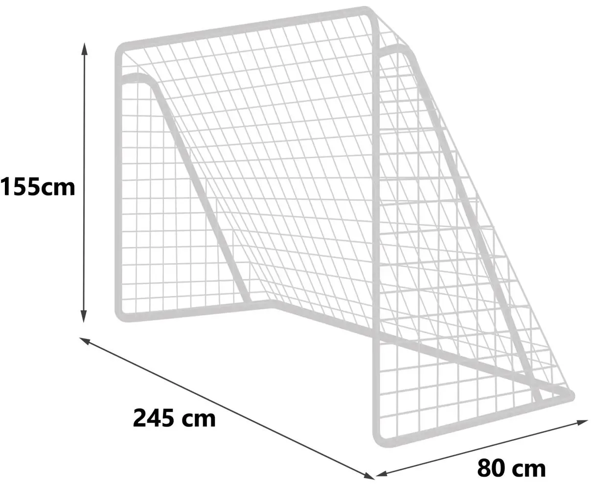 Poarta pentru fotbal cu tinta Neo Sport 1455 (White/Red) - 3