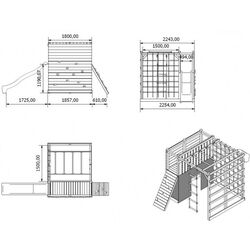 Complex de joaca 4iQ Cubic Omega (Wood/Moro) Thumb