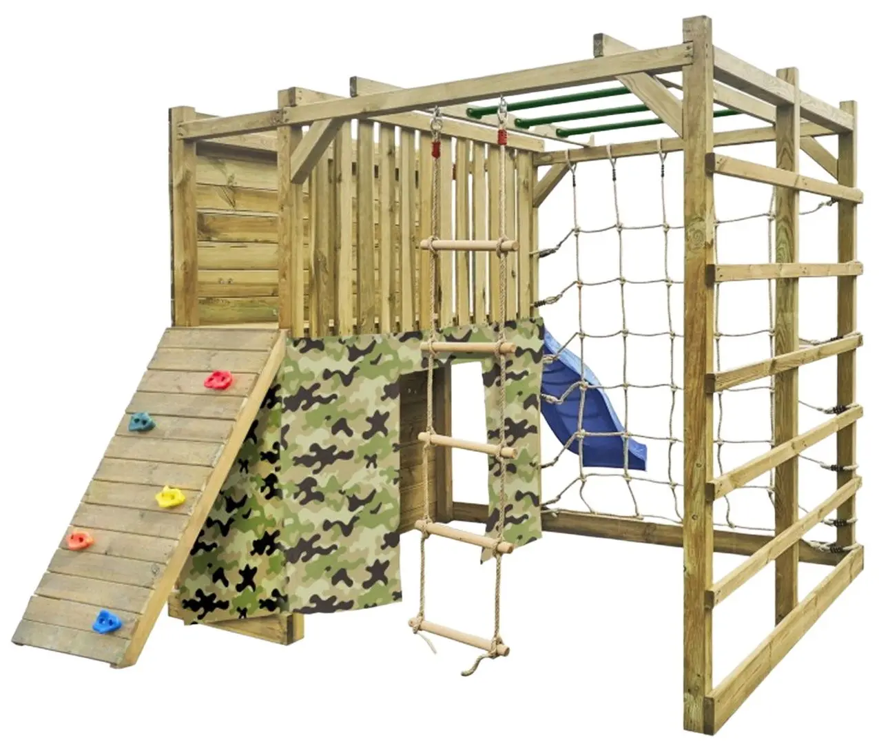 Complex de joaca 4iQ Cubic Omega (Wood/Moro)