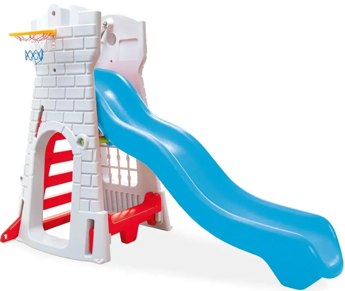 Tobogan pentru copii Pilsan Castle Slide 07 956 (White/Blue)