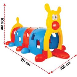 Игровой туннель Pilsan Caterpillar 07 977 (Multicolour) Thumb