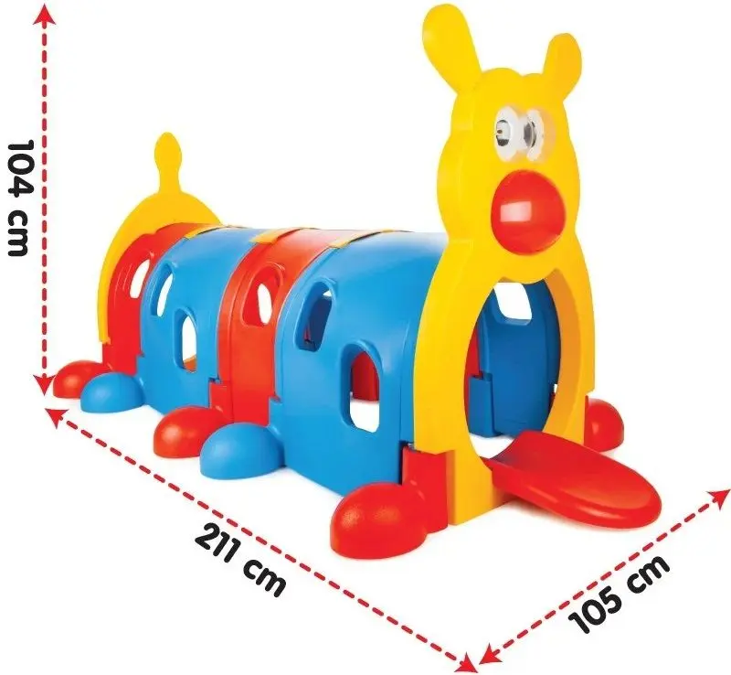 Игровой туннель Pilsan Caterpillar 07 977 (Multicolour)