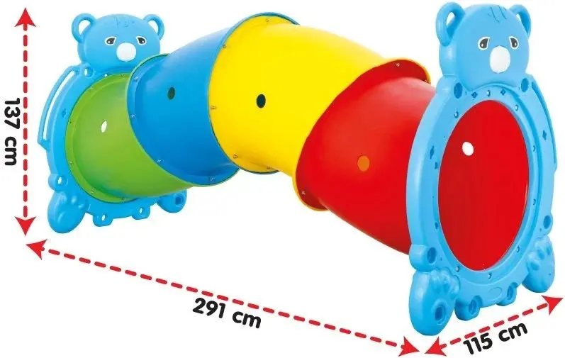 Игровой туннель Pilsan Panda 07 970 (Multicolour)