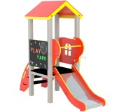 Tobogan pentru copii PlayPark Bebelus-01 (Red)