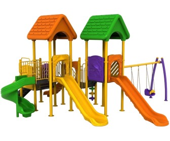 Complex de joaca pentru copii PlayPark ECO-09 (Multicolour)